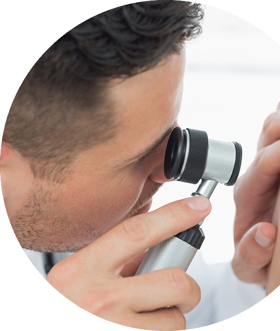 Doctor Examining Patient — Skin Doctor in Woy Woy, NSW